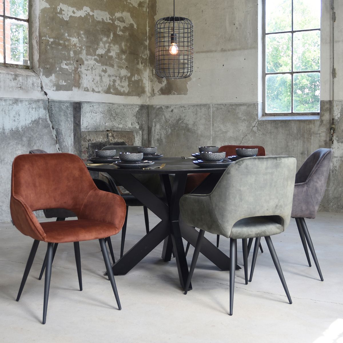 Hanglamp Solido Zwart