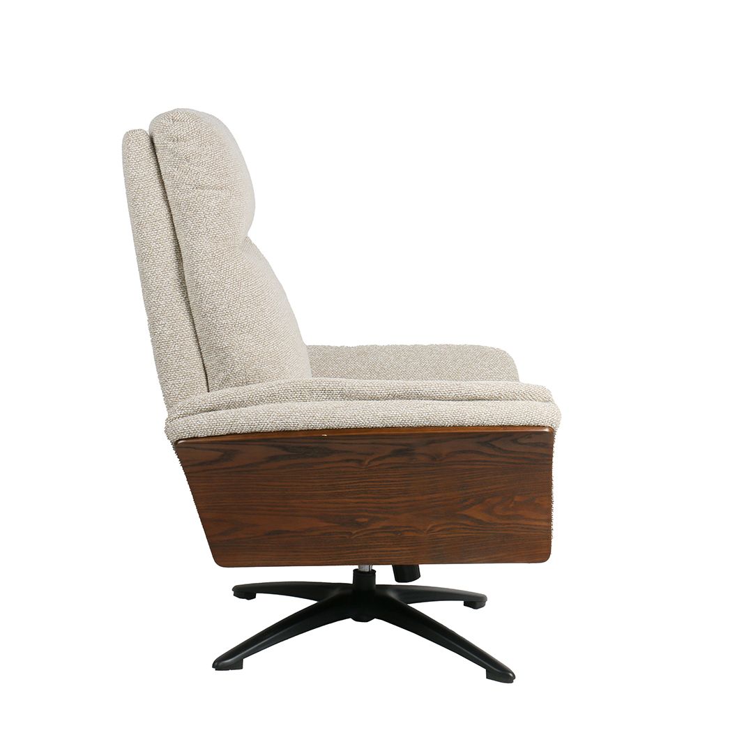 Relaxfauteuil Zenza + hocker
