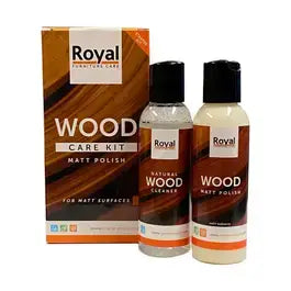 Oranje Matt Polish Wood Care Kit + Cleaner 2x75 ML